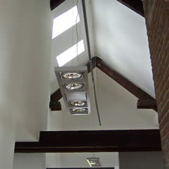 Decke ber dem Eingangsbvereich