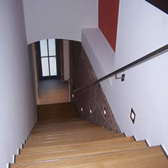 Blick in den zentralen Eingangs-/Wartebereich